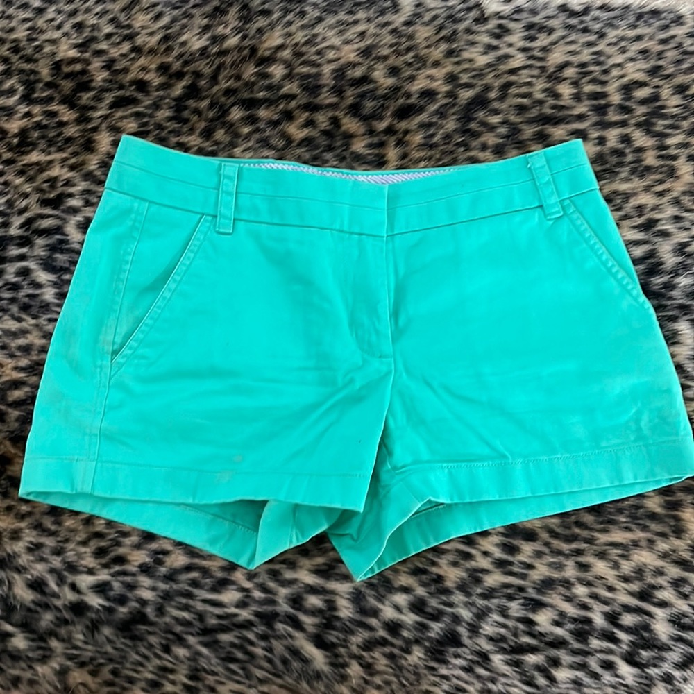 COPY - JCrew Teal shorts, size 2